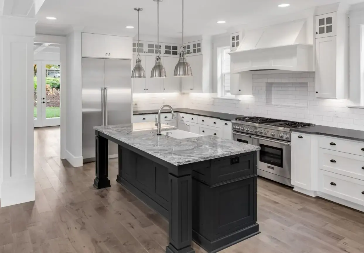 Kitchen and bathroom renovation project by Can Do More in Calgary