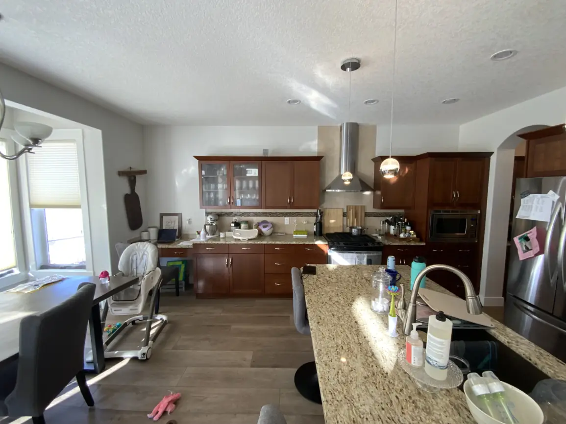 St. Cyr kitchen before renovation